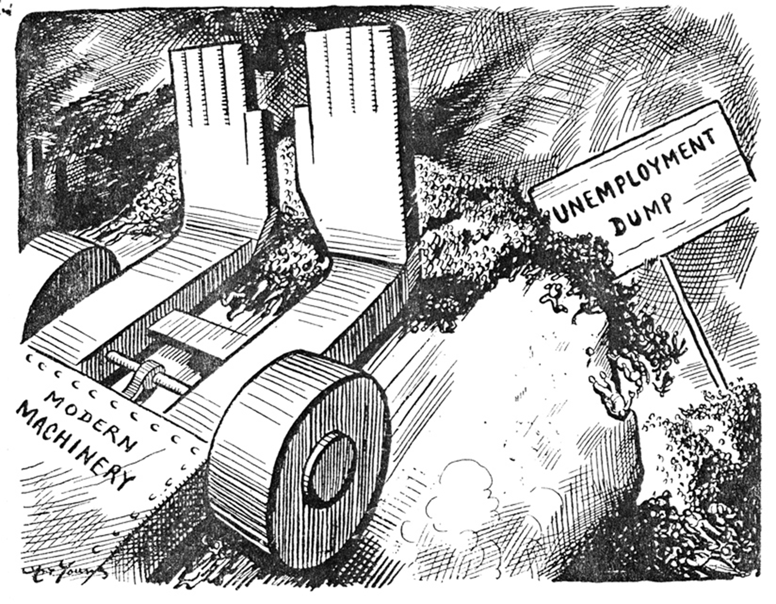 A cartoon of a broken car

Description automatically generated