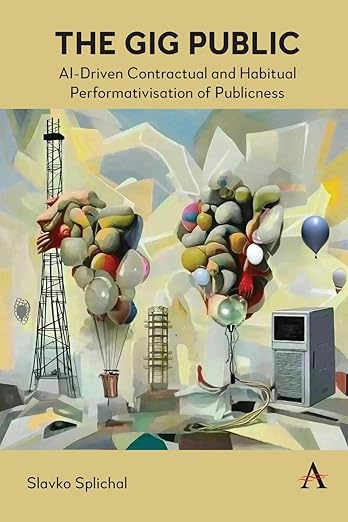 Cover of Slavko Splichal's book “The Gig Public”